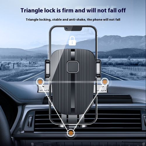 Anti-Vibration Car Phone Mount – 360° Rotation