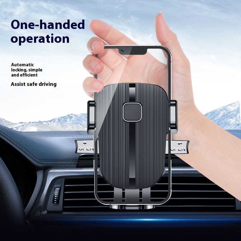 Anti-Vibration Car Phone Mount – 360° Rotation